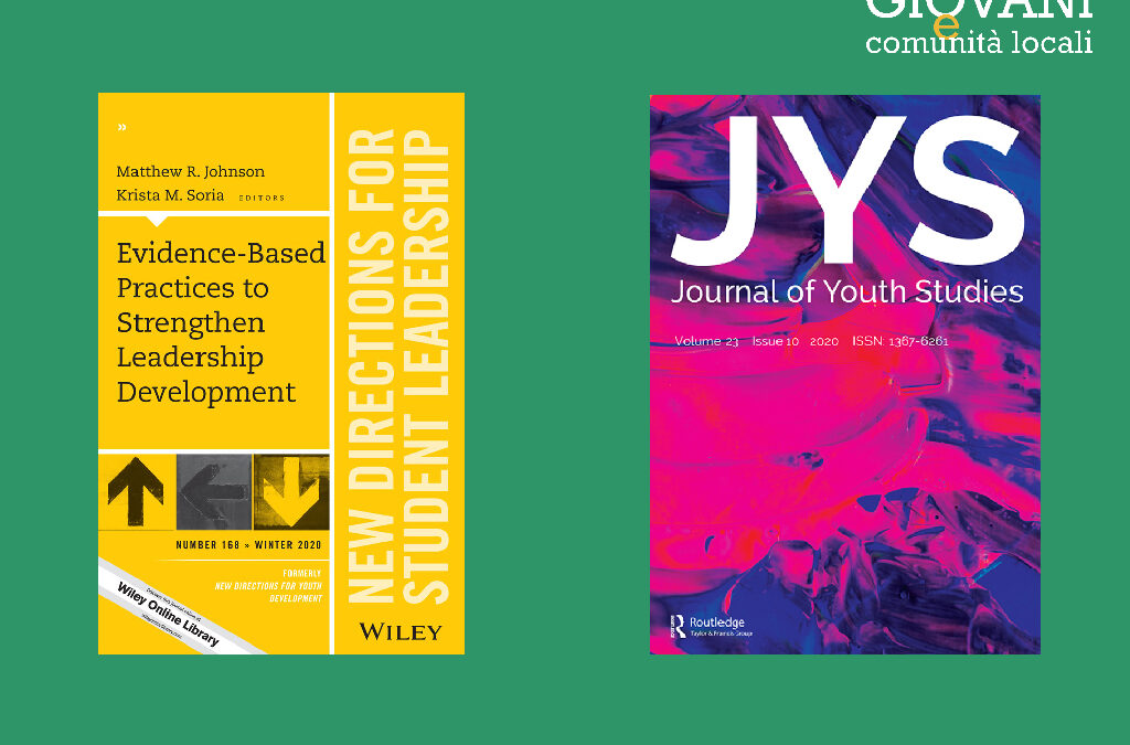 LA RIVISTA | New directions for youth development e Journal of youth studies