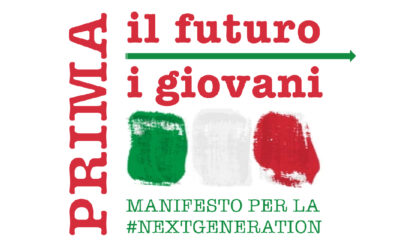 PRIMA IL FUTURO. PRIMA I GIOVANI  Manifesto per la #NextGeneration