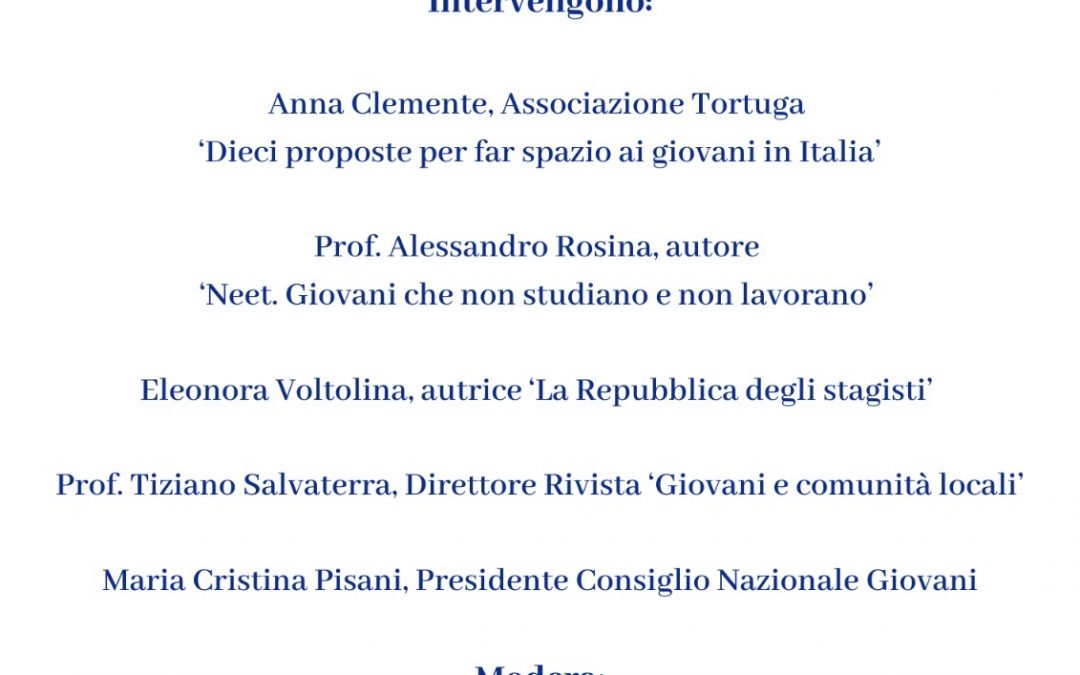 Presenteremo la Rivista in Sala Stampa della Camera dei Deputati