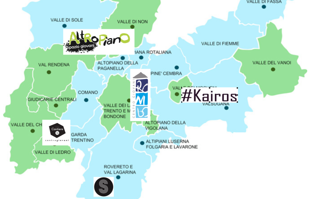 La costruzione della rete dei centri giovani del Trentino